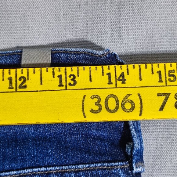 Citizens of Humanity jeans women's sz 28 ink blue Amari step hem ankle high rise - Picture 12 of 16